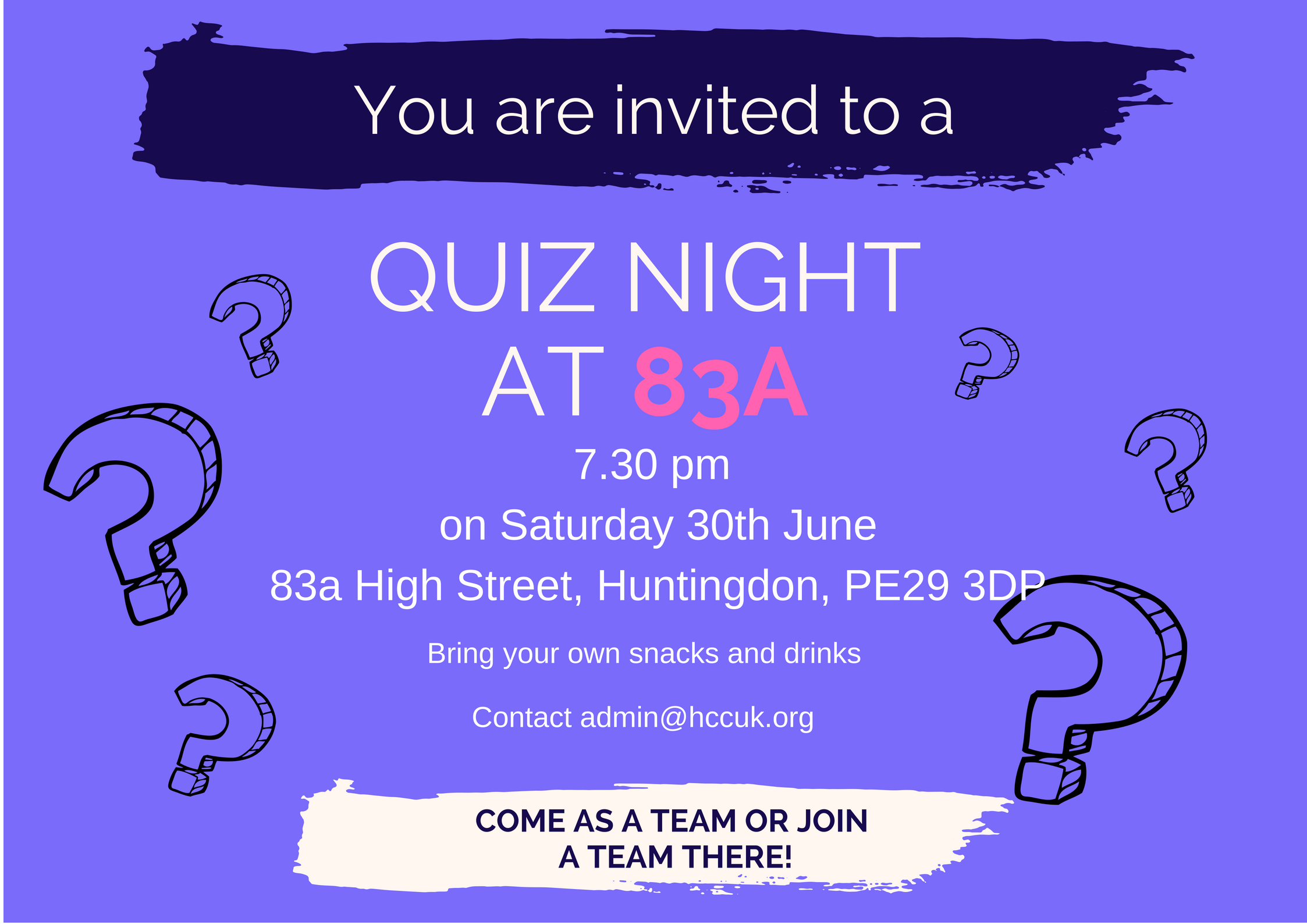 Quiz Night – Huntingdonshire Community Church